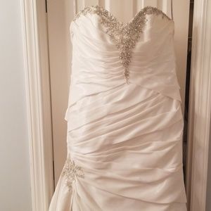 Beautiful wedding gown